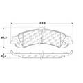 Disc Brake Pad - StopTech 105.08340