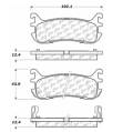 Disc Brake Pad - StopTech 105.06360