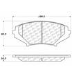 Disc Brake Pad - StopTech 105.10090