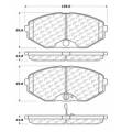 Disc Brake Pad - StopTech 105.05870