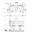 Disc Brake Pad - StopTech 104.01540