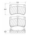 Disc Brake Pad - StopTech 104.04660