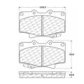 Disc Brake Pad - StopTech 104.05020