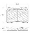 Disc Brake Pad - StopTech 104.05610