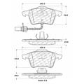 Disc Brake Pad - StopTech 104.09151