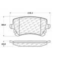 Disc Brake Pad - StopTech 105.10180