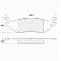 Disc Brake Pad - StopTech 104.10460