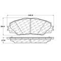 Disc Brake Pad - StopTech 105.12110
