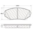 Disc Brake Pad - StopTech 105.12580