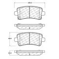 Disc Brake Pad - StopTech 105.14300