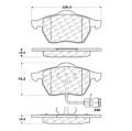 Disc Brake Pad - StopTech 104.05552