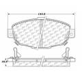 Disc Brake Pad - StopTech 105.05710