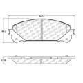 Disc Brake Pad - StopTech 105.13240