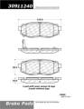 StopTech Sport Brake Pads - StopTech 309.11240