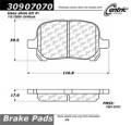 StopTech Sport Brake Pads - StopTech 309.07070