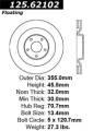 Premium High-Carbon Rotor - StopTech 125.62102