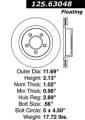 Premium High-Carbon Rotor - StopTech 125.63048