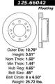 Premium High-Carbon Rotor - StopTech 125.66042