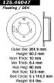 Premium High-Carbon Rotor - StopTech 125.46047