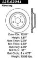 Premium High-Carbon Rotor - StopTech 125.62041