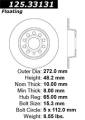 Premium High-Carbon Rotor - StopTech 125.33131
