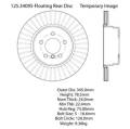 Premium High-Carbon Rotor - StopTech 125.34095