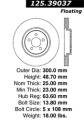 Premium High-Carbon Rotor - StopTech 125.39037