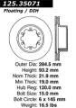 Premium High-Carbon Rotor - StopTech 125.35071