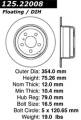 Premium High-Carbon Rotor - StopTech 125.22008