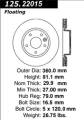 Premium High-Carbon Rotor - StopTech 125.22015