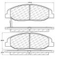 Disc Brake Pad - StopTech 105.13320
