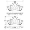 Disc Brake Pad - StopTech 105.10481