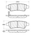 Disc Brake Pad - StopTech 105.11010