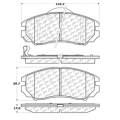 Disc Brake Pad - StopTech 105.11040