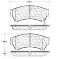 Disc Brake Pad - StopTech 105.11640