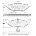 Disc Brake Pad - StopTech 104.07150