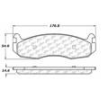 Disc Brake Pad - StopTech 106.07880