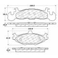 Disc Brake Pad - StopTech 104.02190