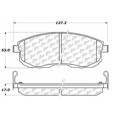Disc Brake Pad - StopTech 105.08150