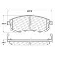 Disc Brake Pad - StopTech 105.08151