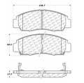 Disc Brake Pad - StopTech 104.07870