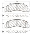 Disc Brake Pad - StopTech 105.14140