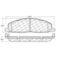 Disc Brake Pad - StopTech 106.14000