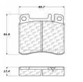 Disc Brake Pad - StopTech 104.05780