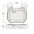 Disc Brake Pad - StopTech 104.13720