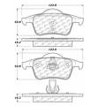 Disc Brake Pad - StopTech 104.07950