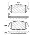 Disc Brake Pad - StopTech 105.11800
