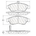 Disc Brake Pad - StopTech 105.11950