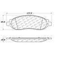 Disc Brake Pad - StopTech 106.10680