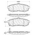 Disc Brake Pad - StopTech 105.10730